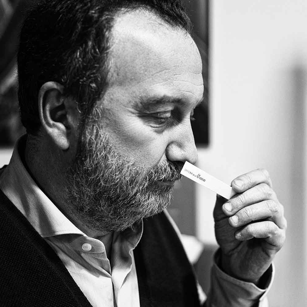 Maurizio Lembo di Officina delle Essenze Maurizio Lembo di Officina delle Essenze